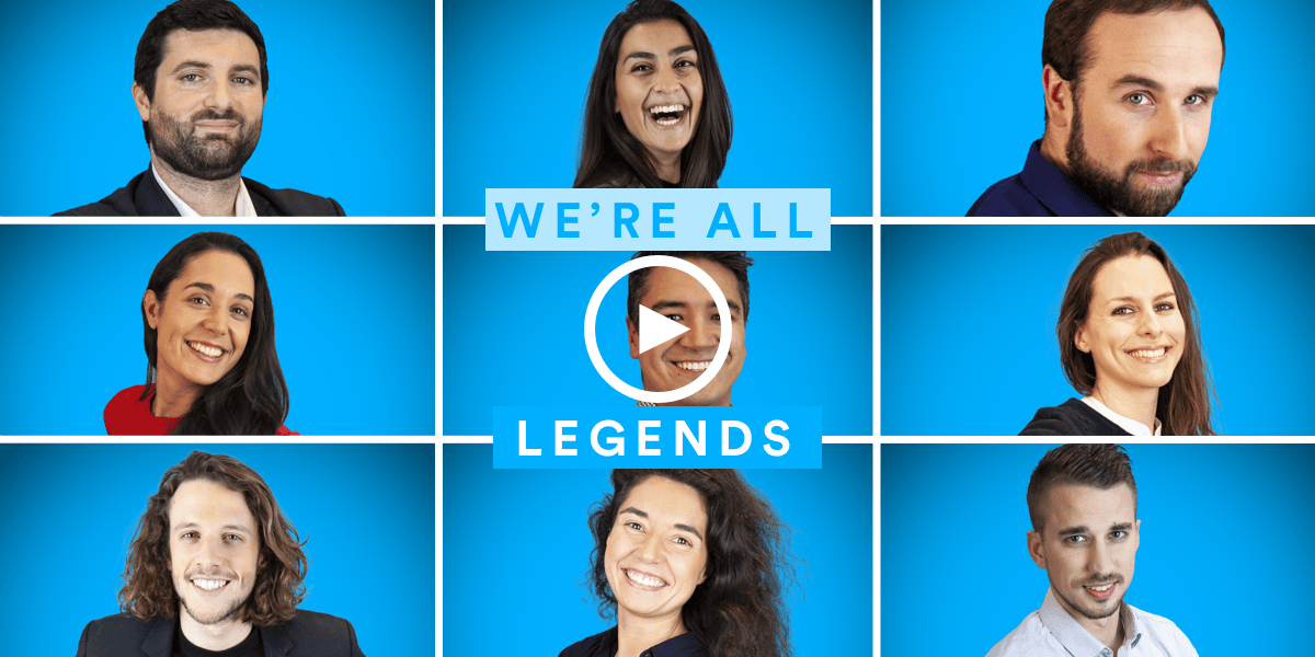We're all Legends - Lien vers la playlist