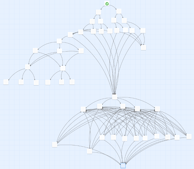 Un cours formé de 2 labyrinthes dans Twine