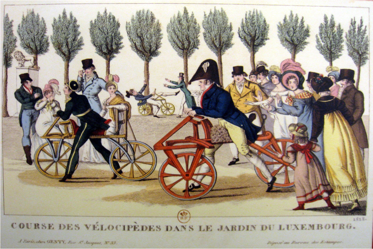 La créativité, c'est l'intelligence qui s'amuse - image et imagination avec le vélocipède