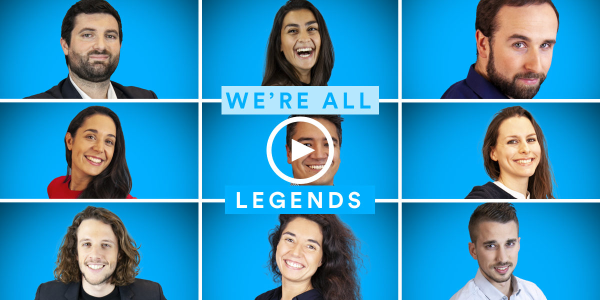 We're all Legends - Lien vers la playlist