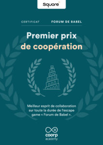 Premier Prix de Coopération pour la plateforme de digital learning Square Institute